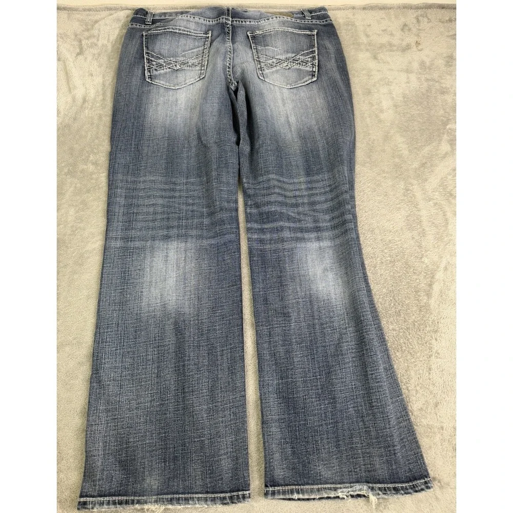 Buckle BKE Steve Straight Jeans Men's Size 40X32 Blue